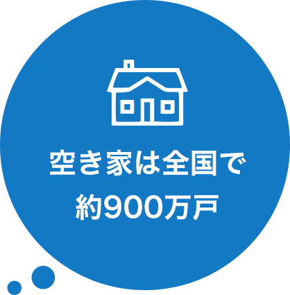 全国で約900万戸